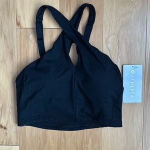 Athleta crossed bikini top